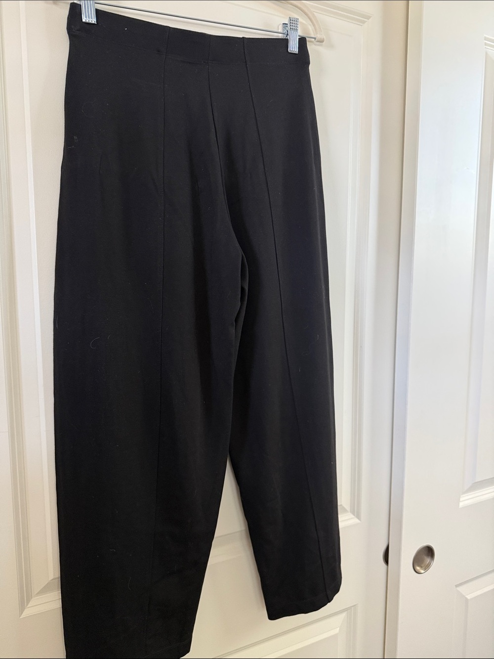 Max Studio Black Barrel Pants - Picture 4 of 4